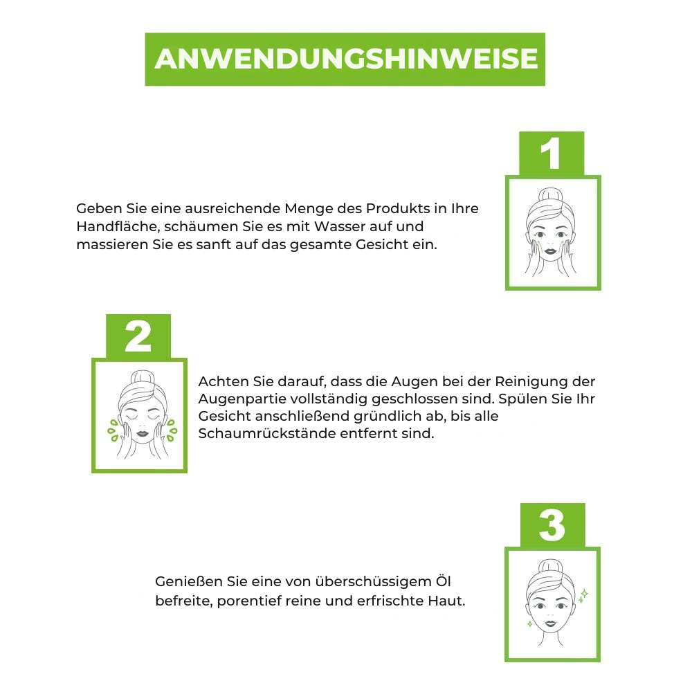 Sinoz Gesichtsreinigungsgel für fettige Haut und Mischhaut 200ml