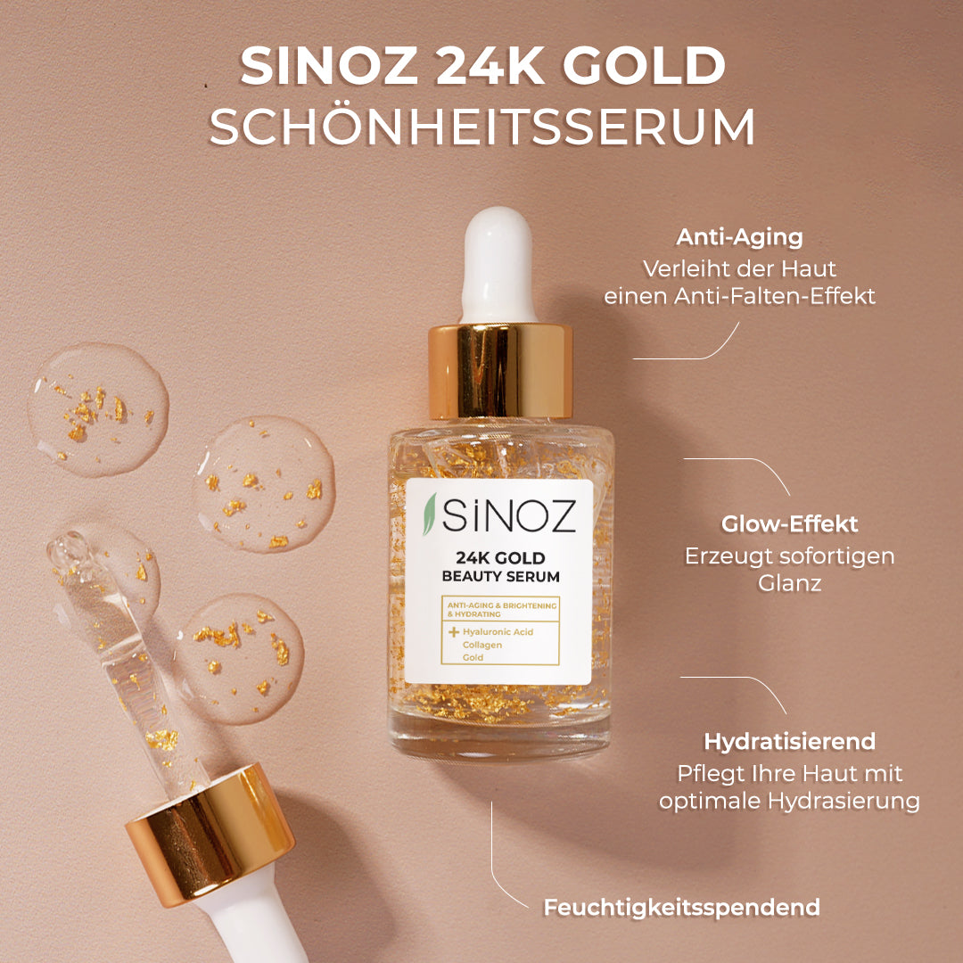 Sinoz 24K Gold Anti-Falten Serum 30ml