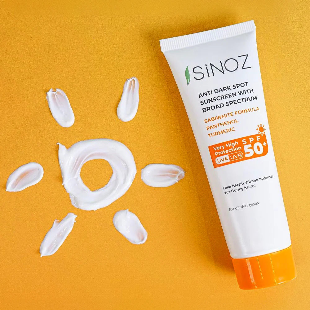 Sinoz Sonnenschutzcreme SPF50+ gegen dunkle Flecken 50ml