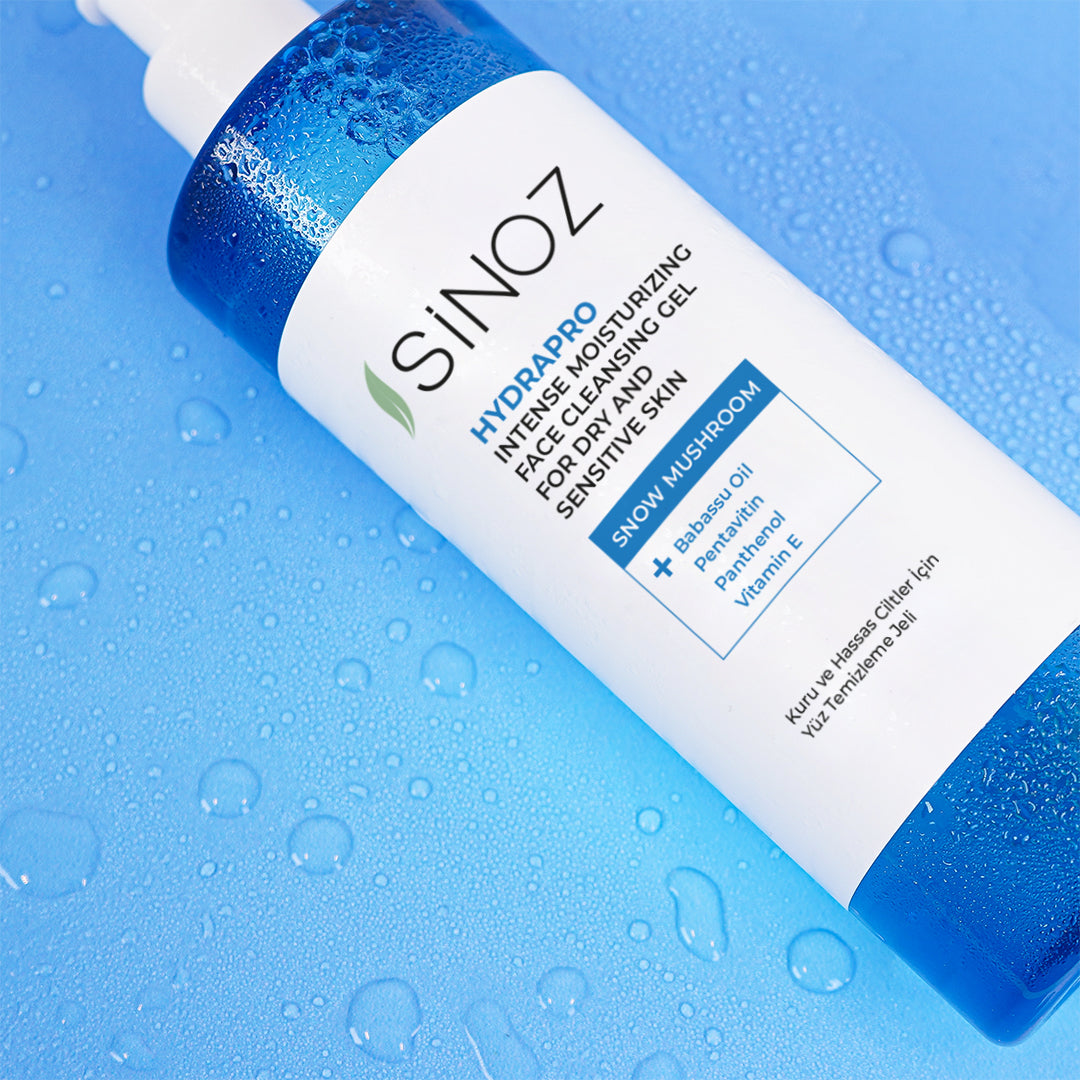 Sinoz Hydrapro Gesichtsreinigungsgel für trockene und empfindliche Haut 400ml