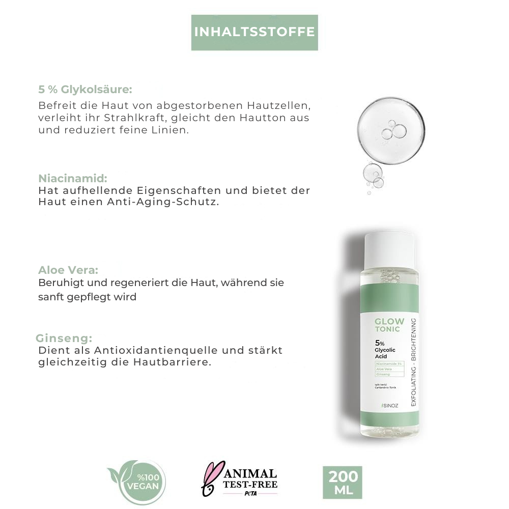 Sinoz Glow Tonic 200ml