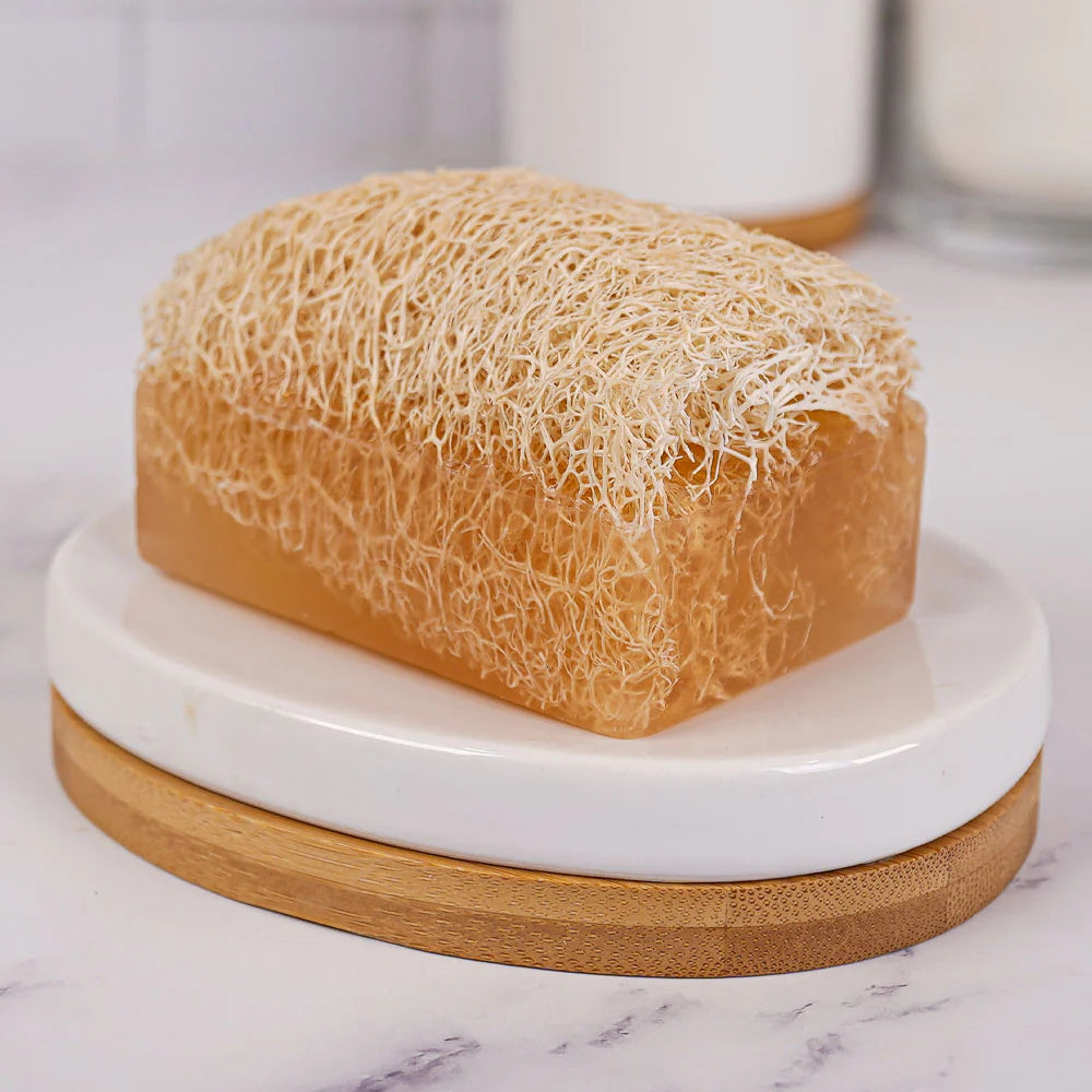 Pür Doğal 100% Natürliche Kürbisfaser Seife mit Reisenextrakt 130gr