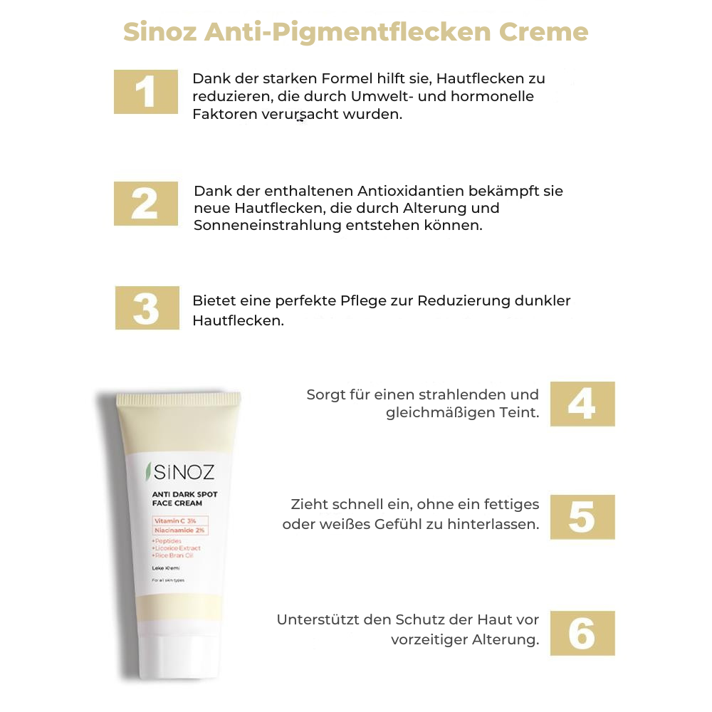 Sinoz Anti-Pigmentflecken Creme 40ml