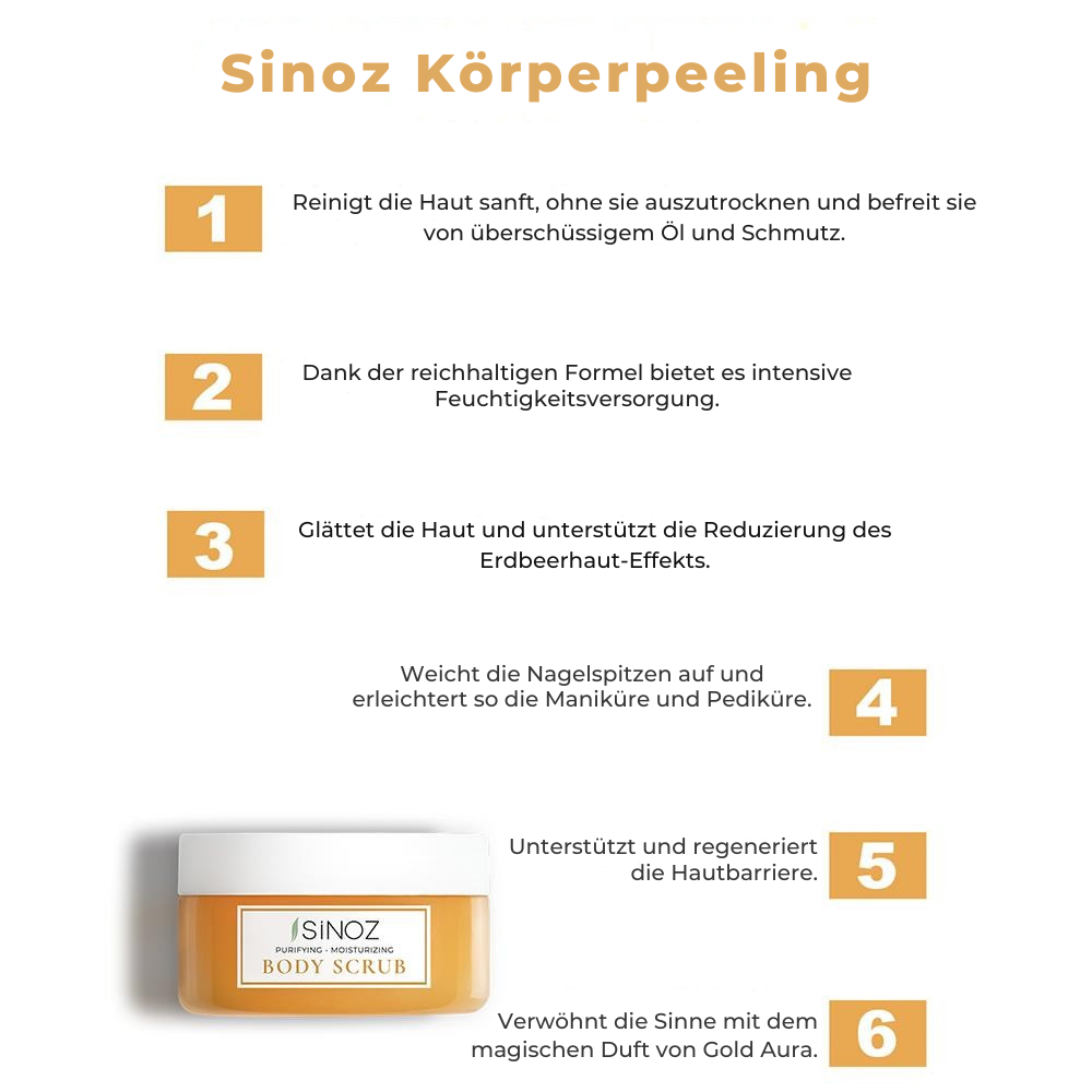 Sinoz Körperpeeling 250ml