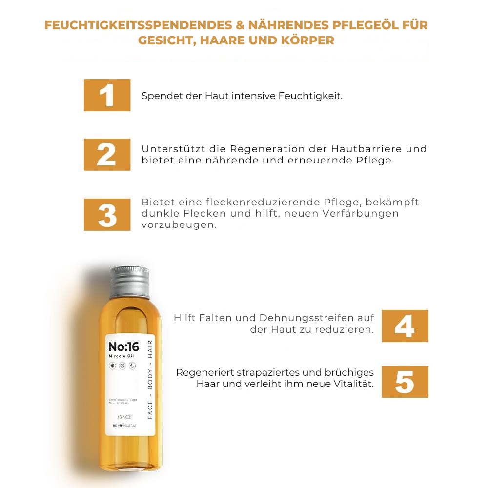 Sinoz No:16 Haut- und Haaröl 100ml