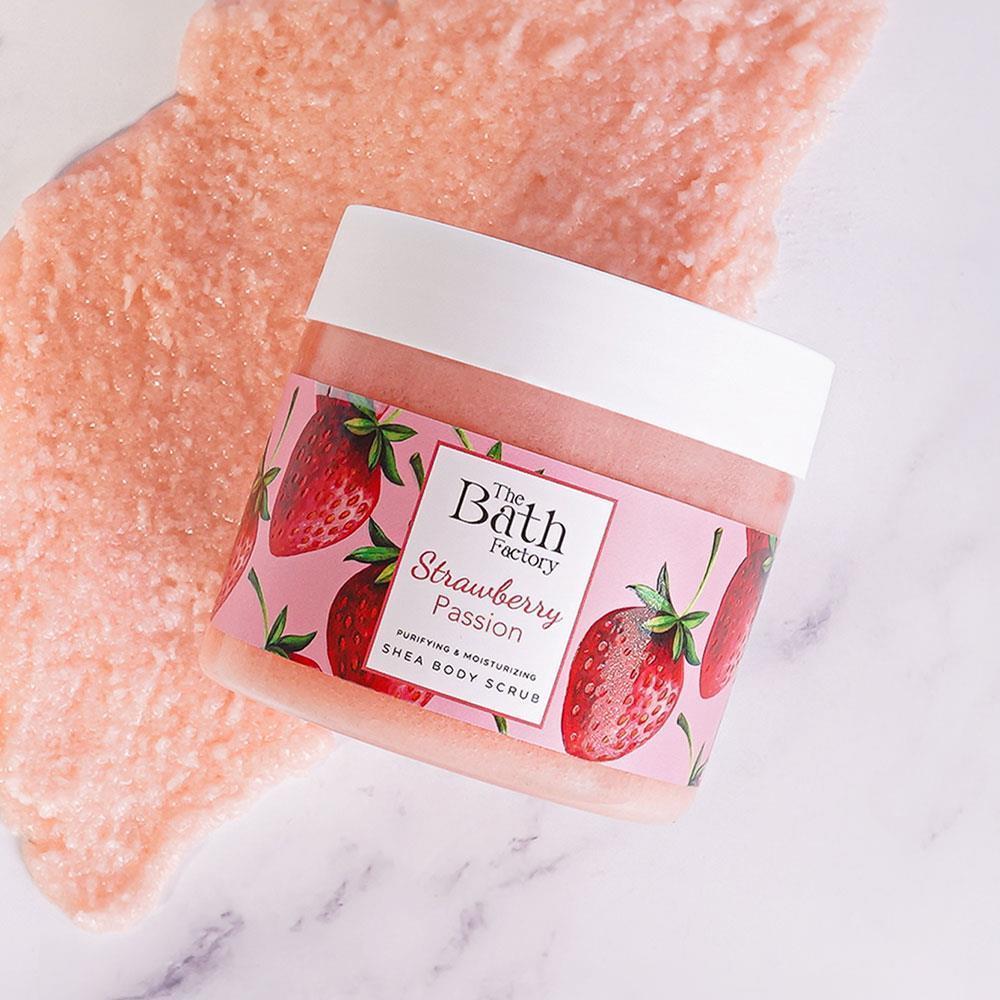The Bath Factory Erdbeer Körperpeeling 300g