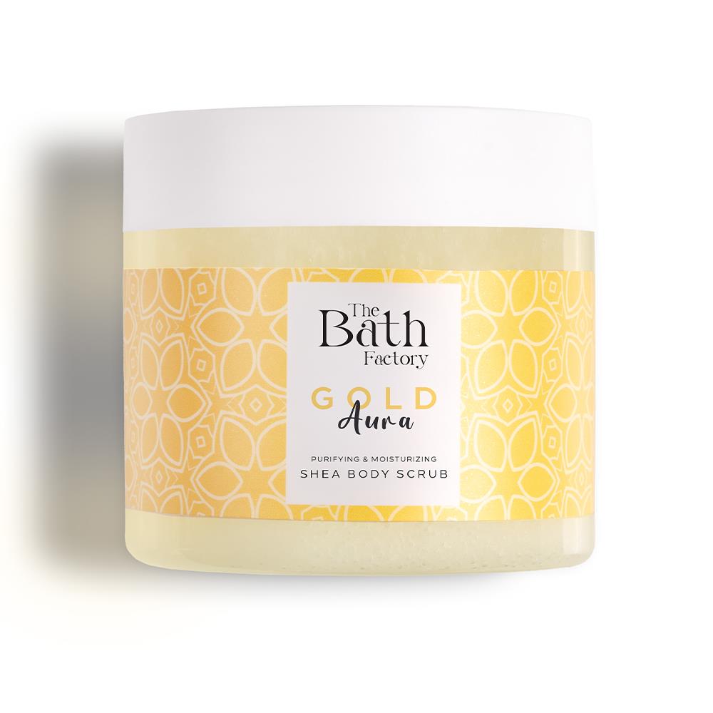 The Bath Factory Gold Aura Shea Körperpeeling 300g