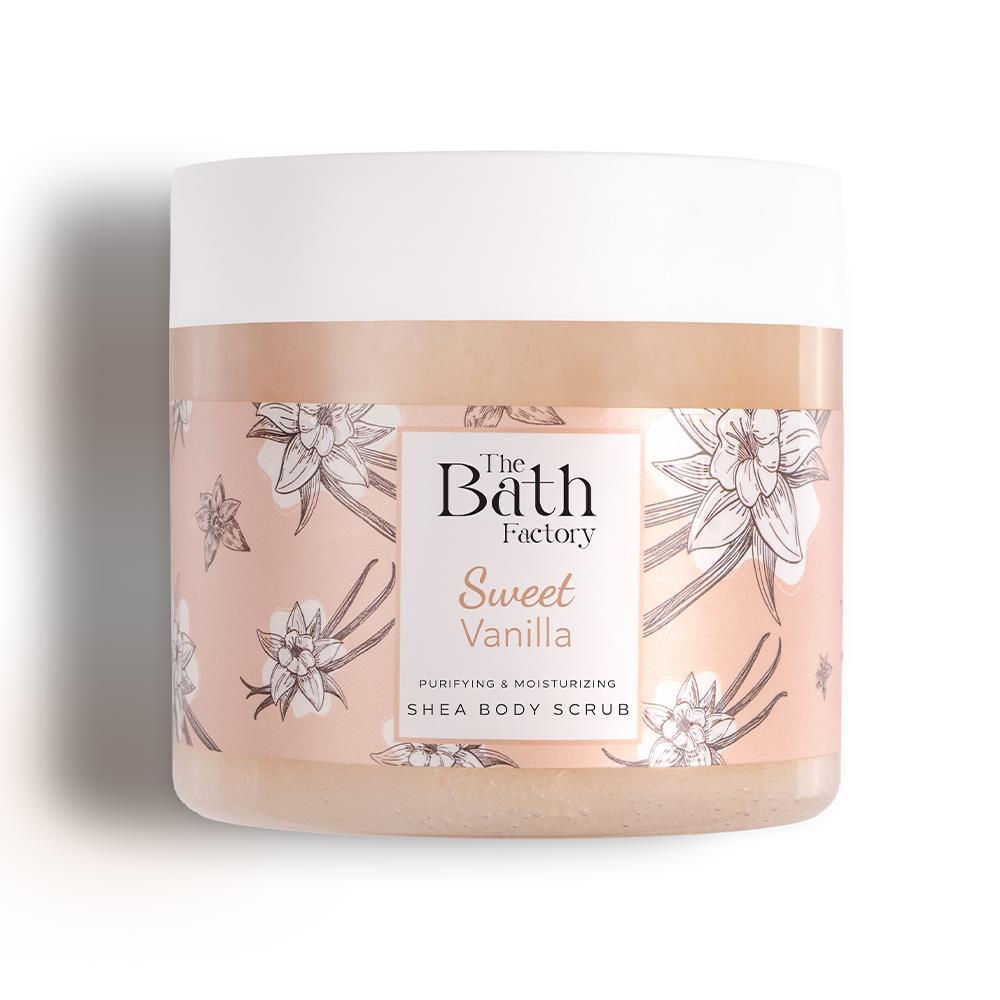 The Bath Factory Vanille Shea Körperpeeling 300g
