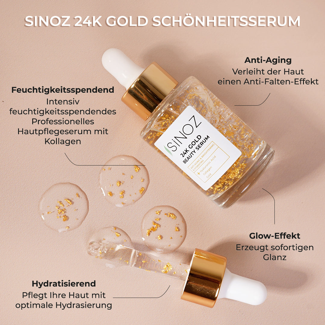 Sinoz 24K Gold Anti-Falten Serum 30ml