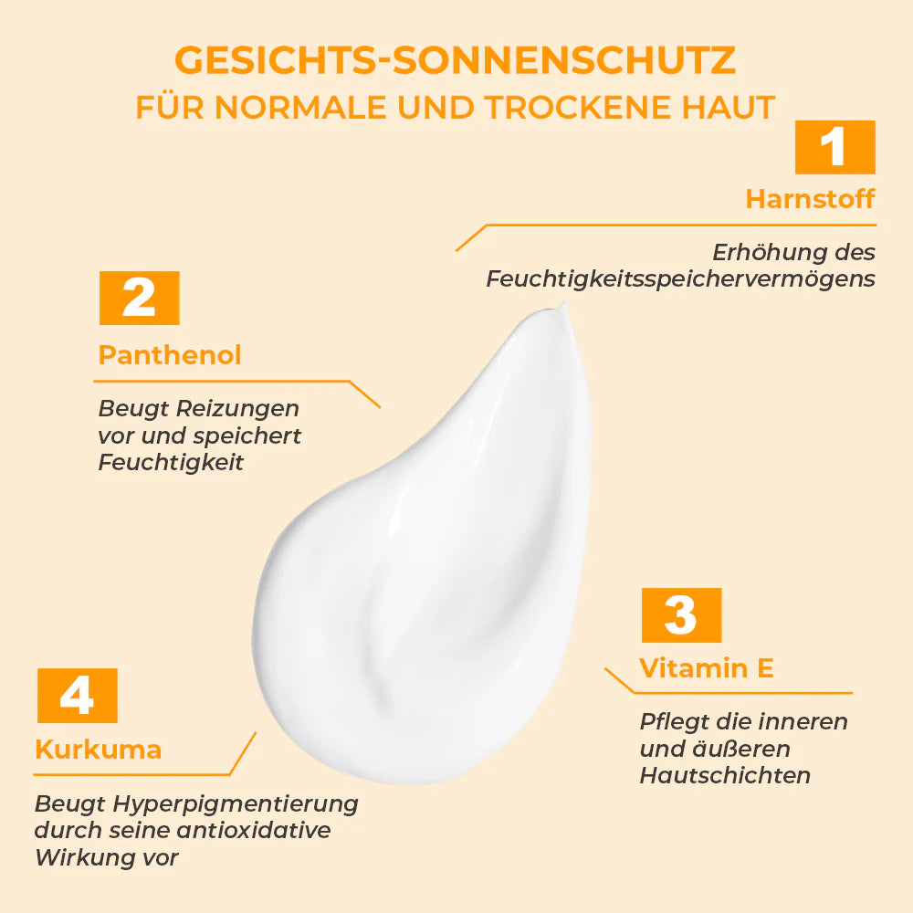 Sinoz Sonnenschutzcreme SPF50+ gegen dunkle Flecken 50ml