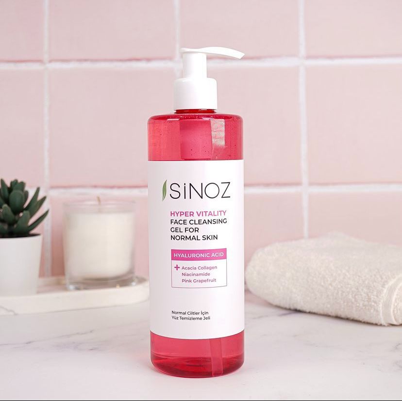 Sinoz Hyper Vitality Gesichtsreinigungsgel für normale Haut 400ml