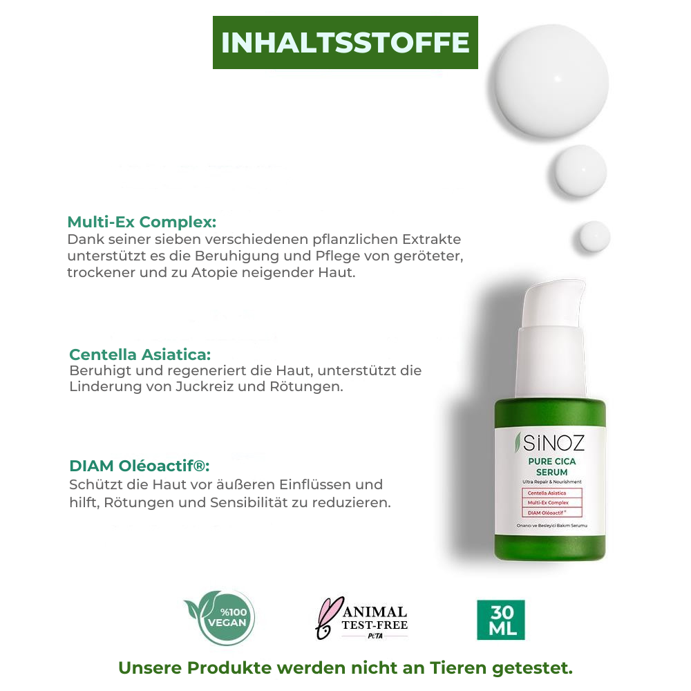 Sinoz Pure Cica Serum 30ml