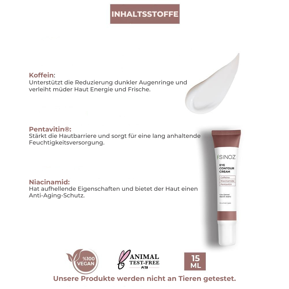 Sinoz Augenkontur Pflegecreme 15m