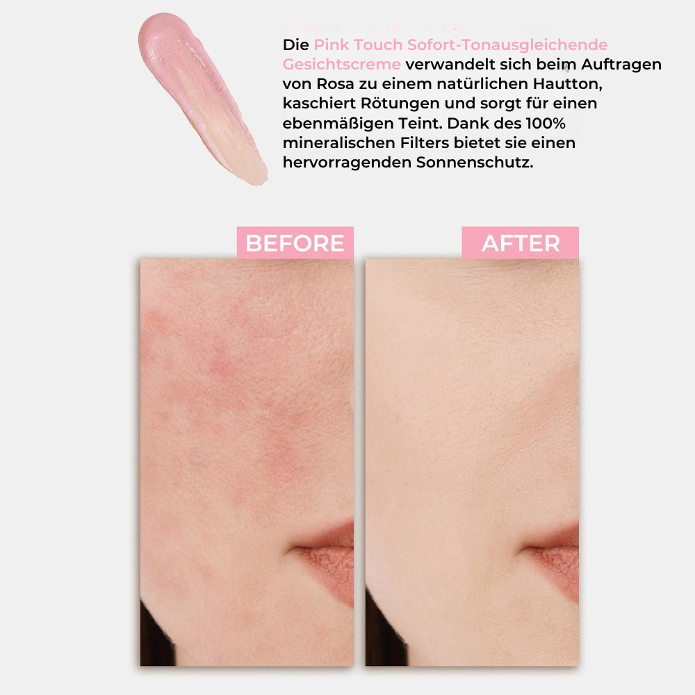 Sinoz Pink Touch getönte Flüssigsonnencreme SPF50 – Speziell für helle Hauttypen