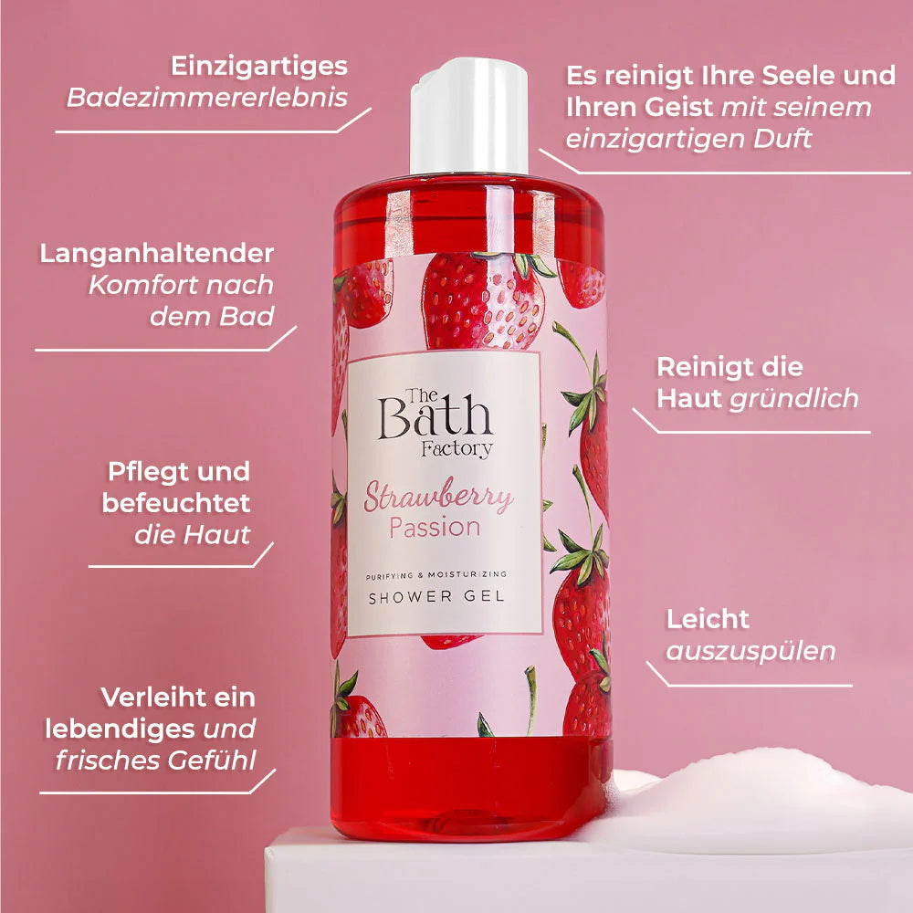 The Bath Factory Erdbeer Duschgel 400ml