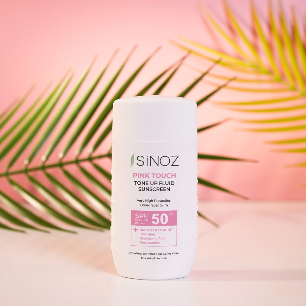 Sinoz Pink Touch Flüssigsonnencreme SPF 50+ 50ml
