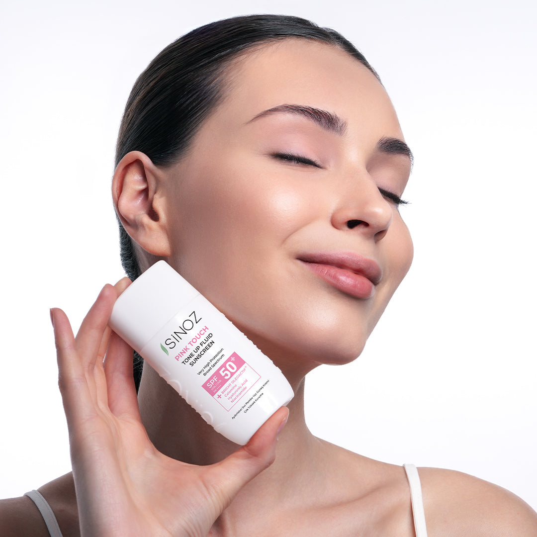 Sinoz Pink Touch Flüssigsonnencreme SPF 50+ 50ml